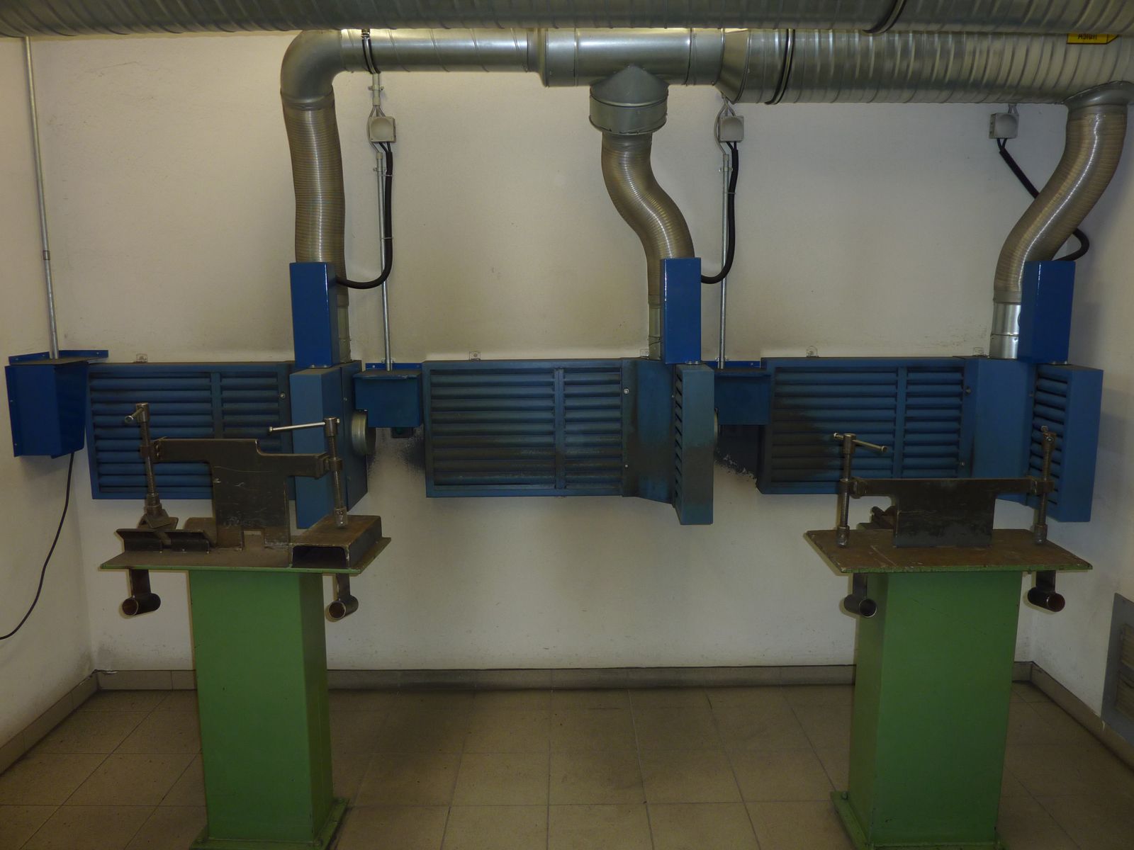 Schleifraum mit Absaugung